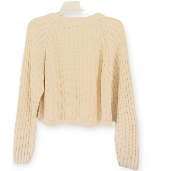 Vintage Prezzia Chunk Knit Crop Sweater - Picture 2 of 7